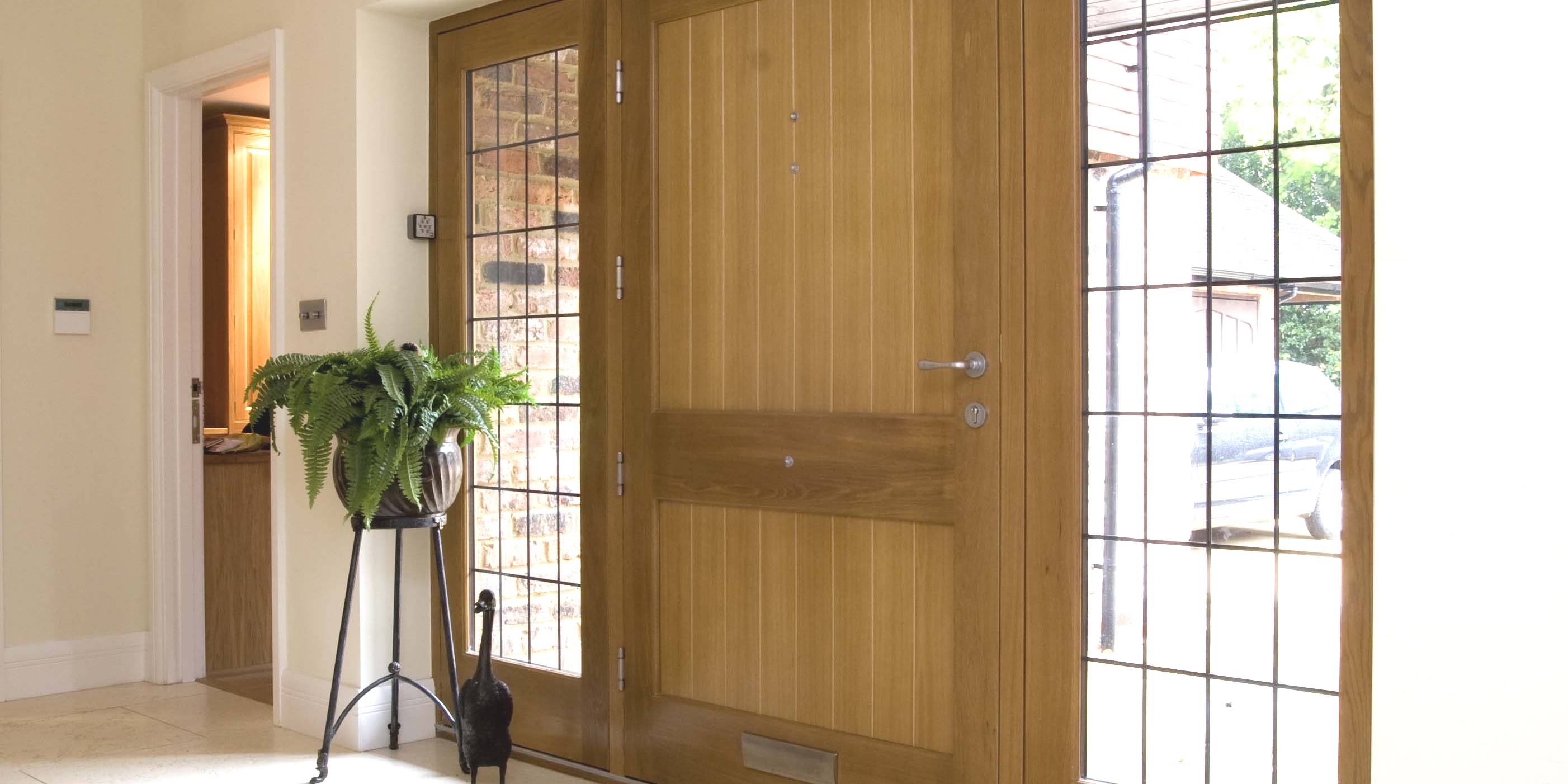 houten buitendeur plaatsen